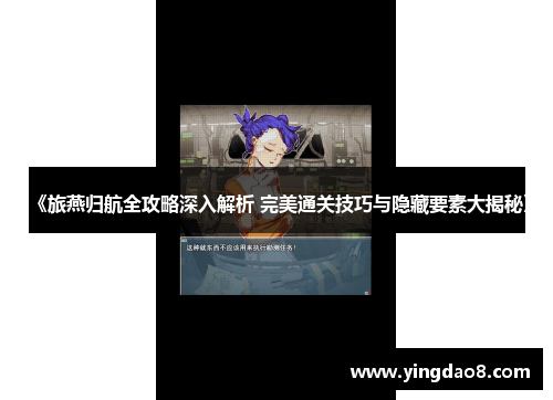 《旅燕归航全攻略深入解析 完美通关技巧与隐藏要素大揭秘》